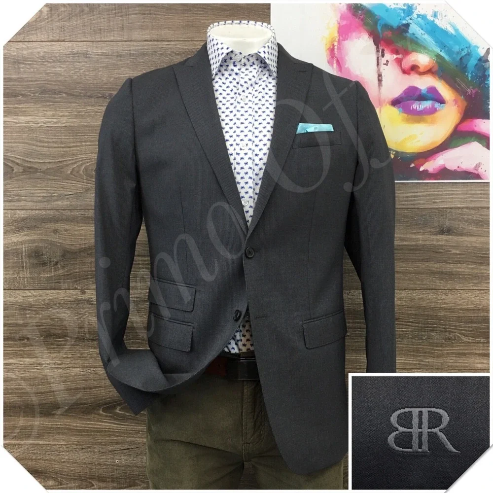 BANANA REPUBLIC‎ Mens Blazer Sport Coat Casual Jacket Size 40L Wool Suit